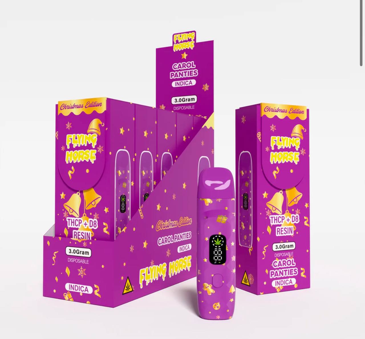 Flying Horse Christmas Carol Edition 3G Disposable