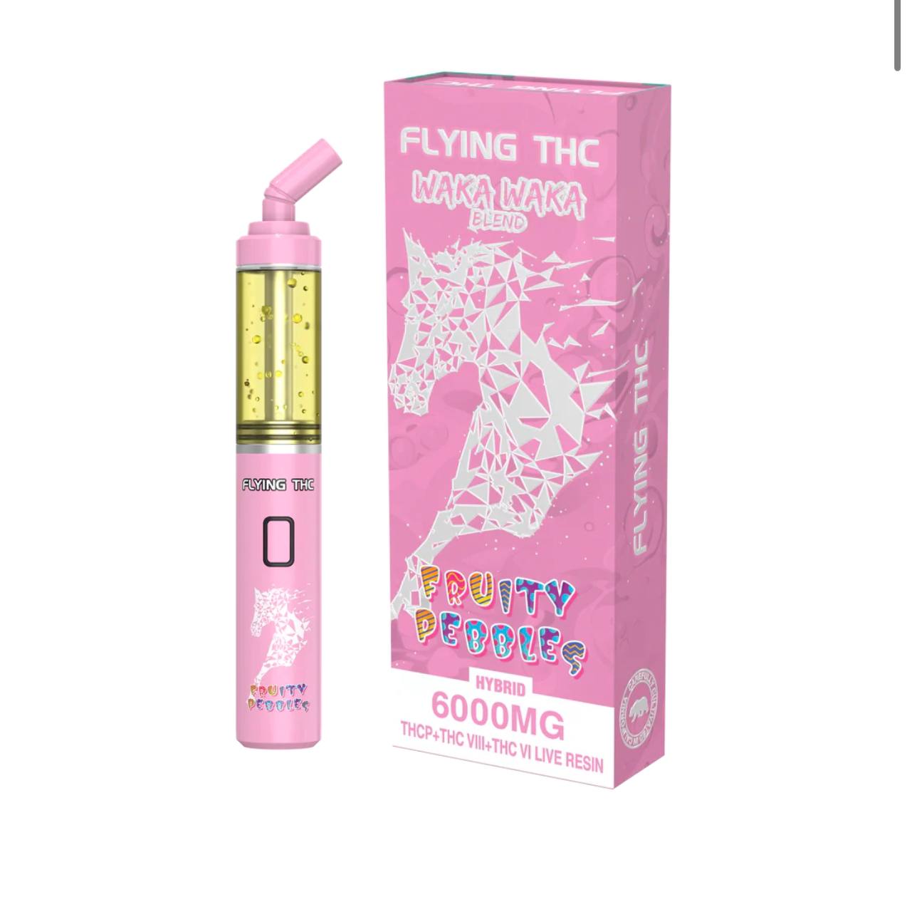 Flying Horse Cart THC Waka Waka Blend 6000mg Disposable