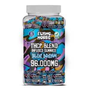 FLYING HORSE THCP BLEND INFUSED GUMMIES 96000MG 80CT/JAR